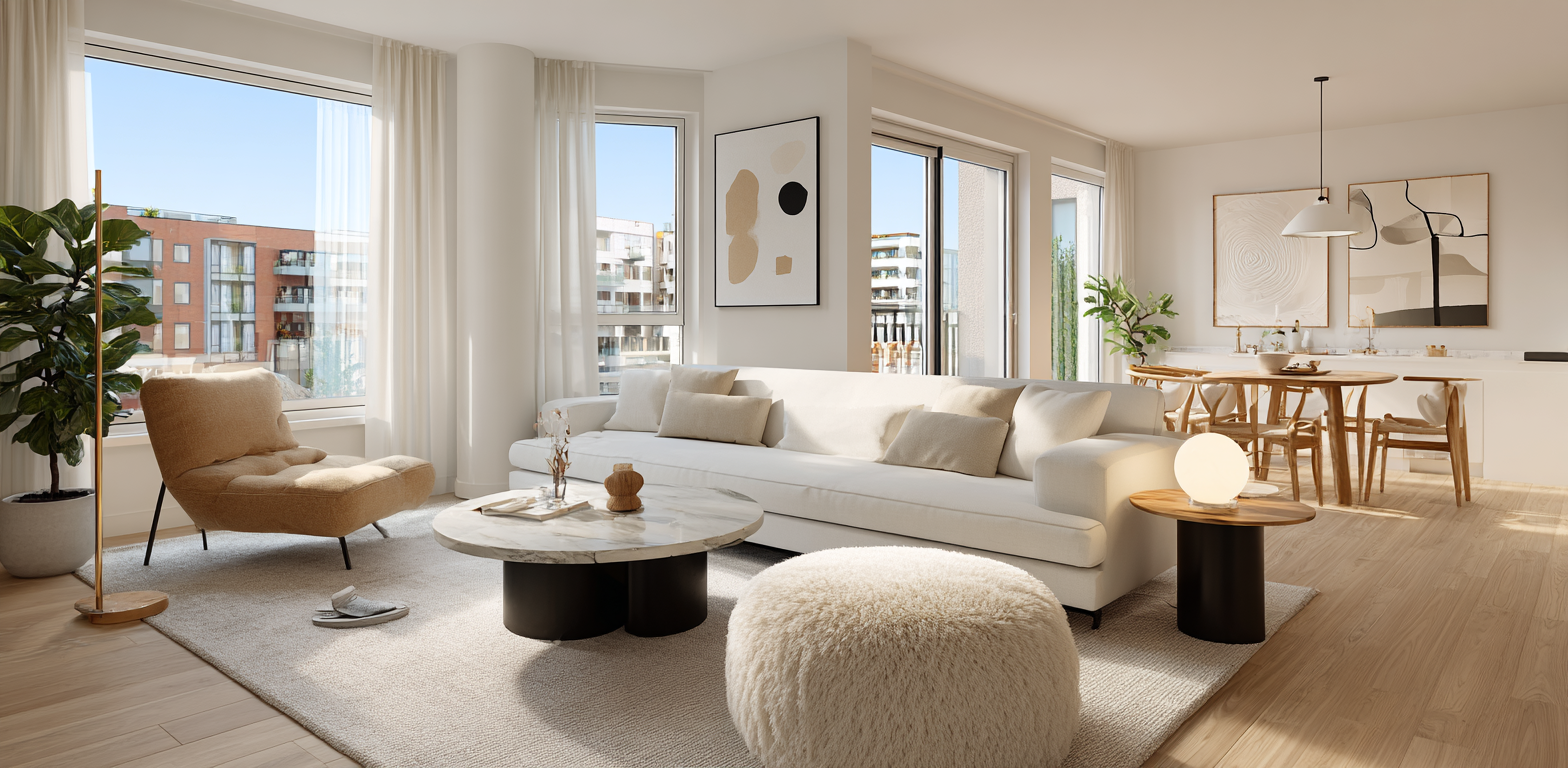 Rue parisienne proche du Louvre et de la Seine